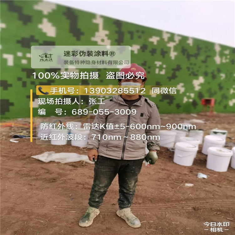 昌江​包括外墙、护坡、水泥地面建筑物的迷彩喷涂